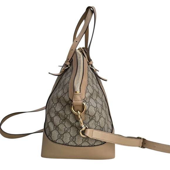 GUCCI GG Supreme Large Nice Dome Satchel - Picture 8 of 17